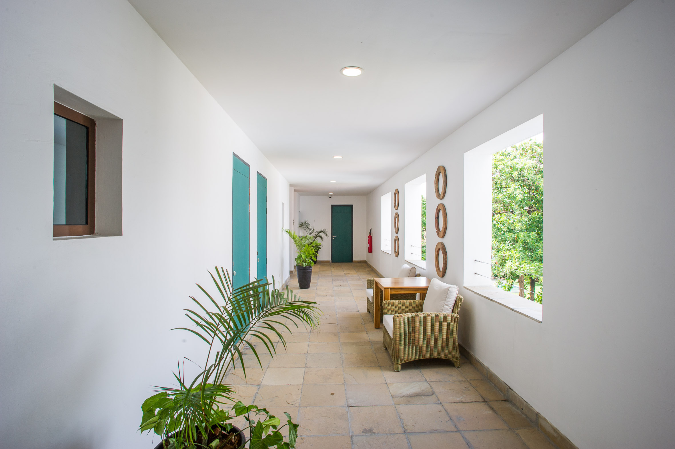 corridoor at The Oyster bay Hotel Suites 