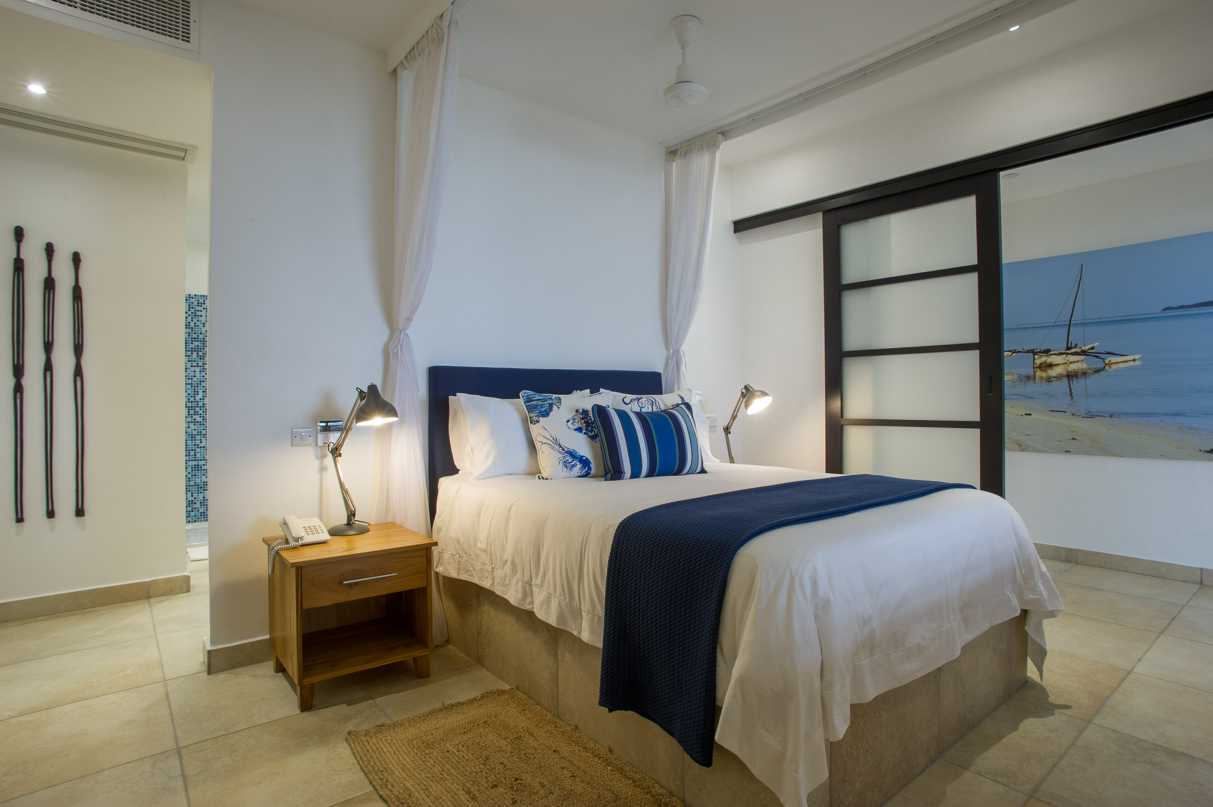 Bedroom of Suite  at The Oyster Bay Hotel Suites